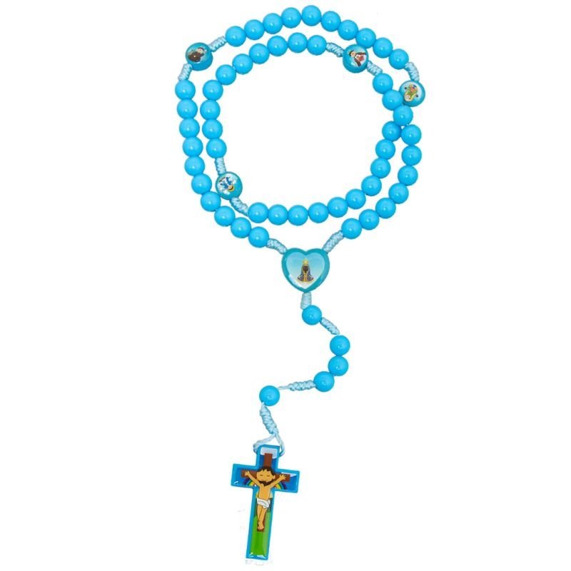 TERÇO INFANTIL NOSSA SENHORA APARECIDA ENTREMEIO CORAÇÃO