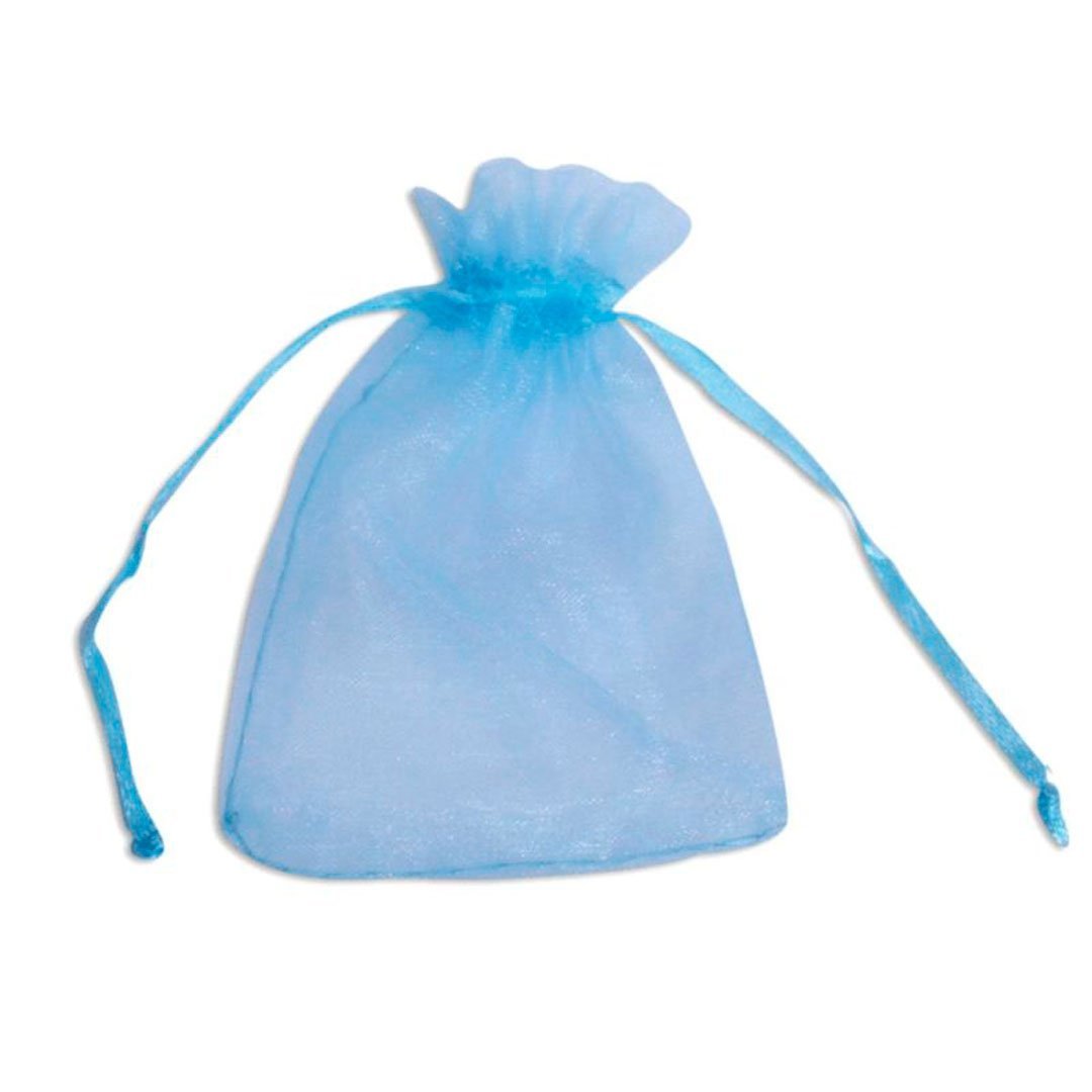 SAQUINHO DE ORGANZA 11,5X9,5 - EMBALAGEM JUKKÊ FOLHEADOS