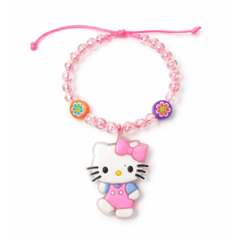 CONJUNTO INFANTIL COLAR E PULSEIRA GATINHA ROSA – FOFO E ENCANTADOR